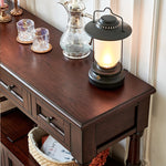 高級感あふれるチェリー材テーブル|上質リビングの必需品 hyjyj-4297