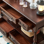 高級感あふれるチェリー材テーブル|上質リビングの必需品 hyjyj-4297