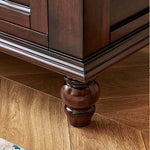 高級感あふれるチェリー材テーブル|上質リビングの必需品 hyjyj-4297