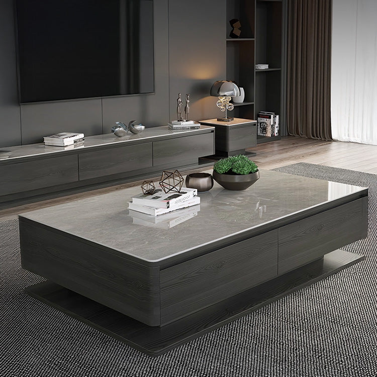 リビングを上質にするセラミック天板サイドテーブル モダンホワイトデザイン/センターテーブルにも hykg-5865