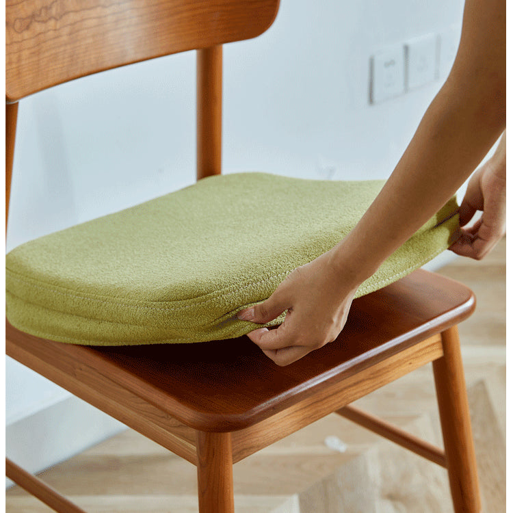 高級オーク チェリー ウォールナット使用のデザインチェアhykmq-740