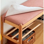 チェリー材?コットン?レッドオーク?ウォールナット製スツール - 高品質&スタイリッシュデザイン hykmq-744