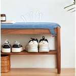 チェリー材?コットン?レッドオーク?ウォールナット製スツール - 高品質&スタイリッシュデザイン hykmq-744