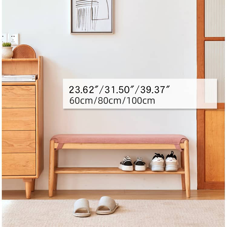 チェリー材?コットン?レッドオーク?ウォールナット製スツール - 高品質&スタイリッシュデザイン hykmq-744