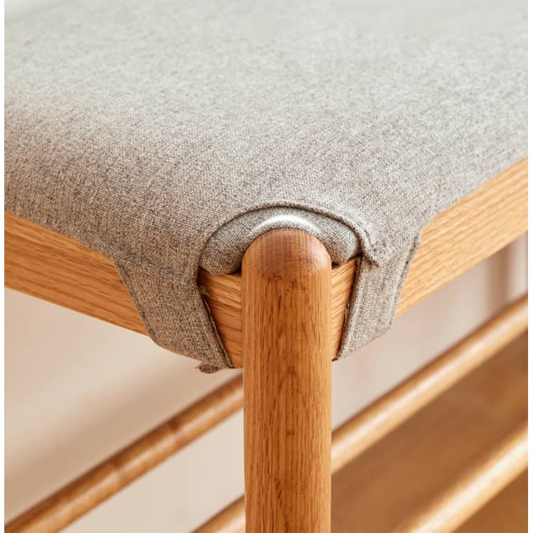 チェリー材?コットン?レッドオーク?ウォールナット製スツール - 高品質&スタイリッシュデザイン hykmq-744