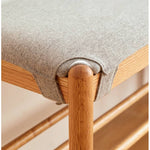 チェリー材?コットン?レッドオーク?ウォールナット製スツール - 高品質&スタイリッシュデザイン hykmq-744