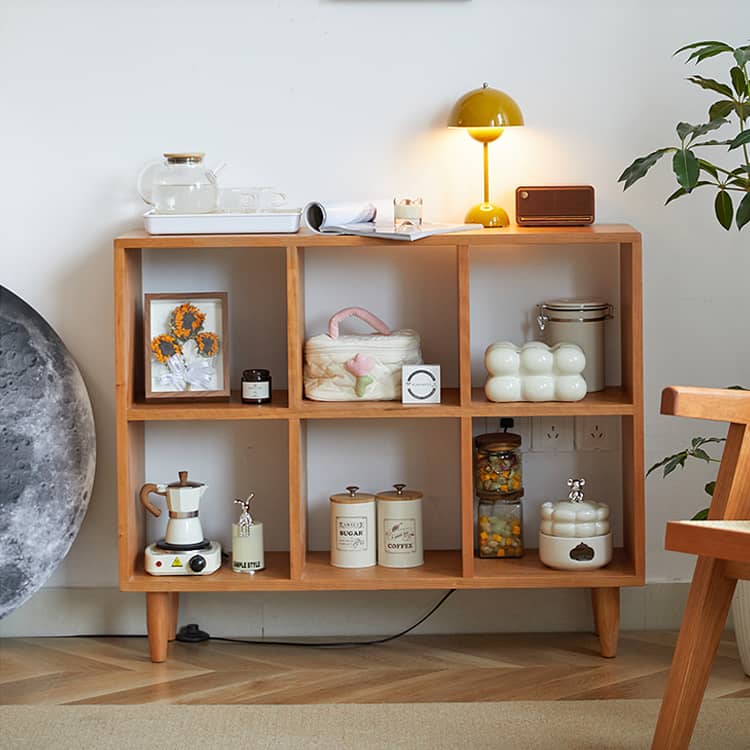 チェリー材多層板キャビネット|おしゃれな収納家具 hykmq-759