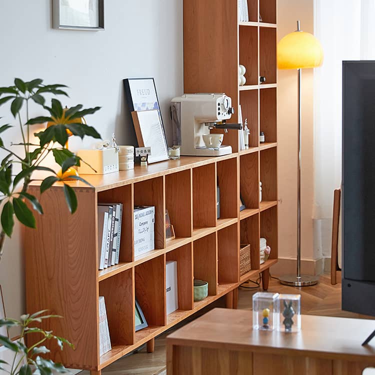 チェリー材多層板キャビネット|おしゃれな収納家具 hykmq-759