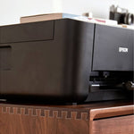 「高級レッドオーク&チェリー材キャビネット - ウォールナットと銅の美しさを備えた収納」 hykmq-762