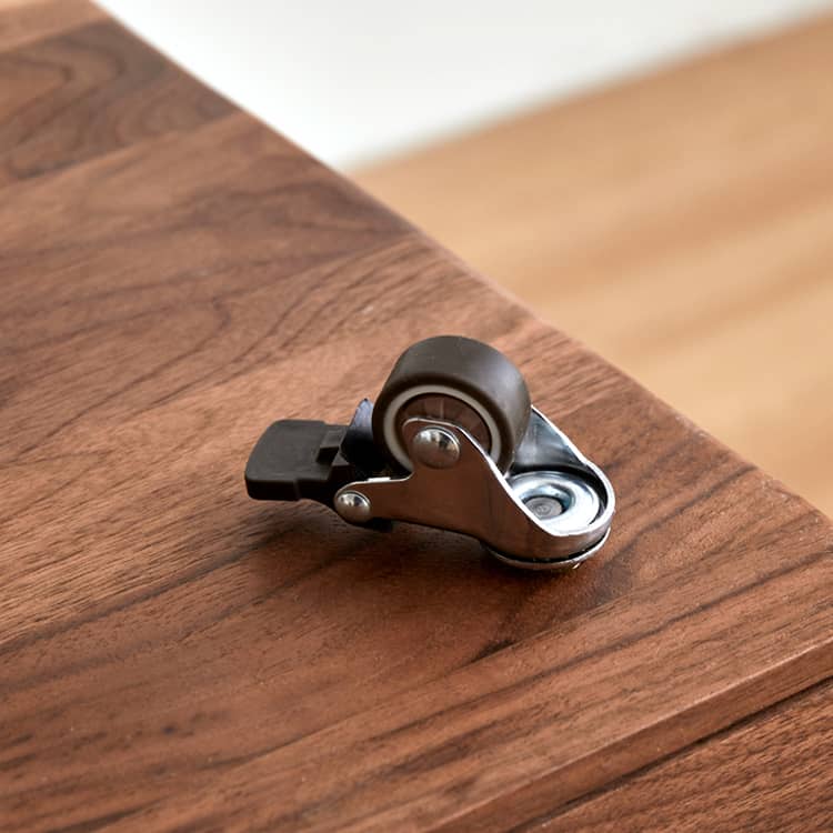 「高級レッドオーク&チェリー材キャビネット - ウォールナットと銅の美しさを備えた収納」 hykmq-762