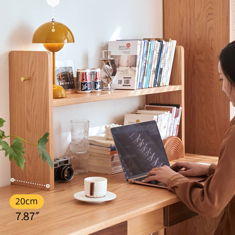 レッドオーク&銅製ラック|高級感あふれるデコレーションと収納に最適 hykmq-763