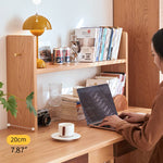 レッドオーク&銅製ラック|高級感あふれるデコレーションと収納に最適 hykmq-763