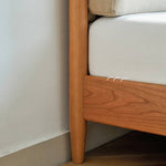 高級チェリー材とケヤキ使用の極上ベッド - 快適な眠りへ hykmq-771