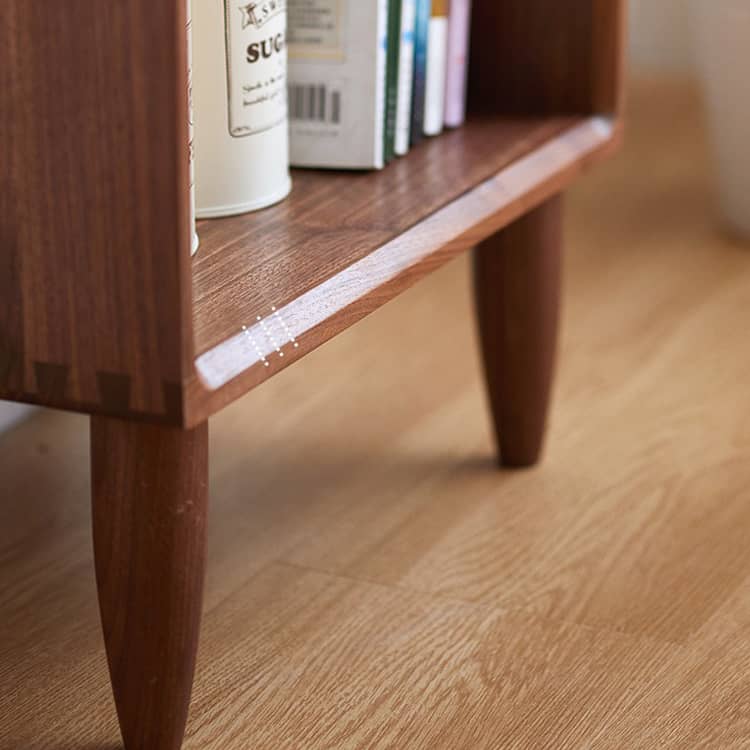 「高級レッドオーク&チェリー材&ウォールナット使用のナイトテーブル - おしゃれな木目と耐久性抜群」 hykmq-777