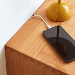 高級ウォールナット製ナイトテーブル|シンプルでエレガントなデザイン hykmq-779