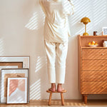 高級木材使用スツール レッドオーク チェリー ウォールナットの美しさを堪能 hykmq-781