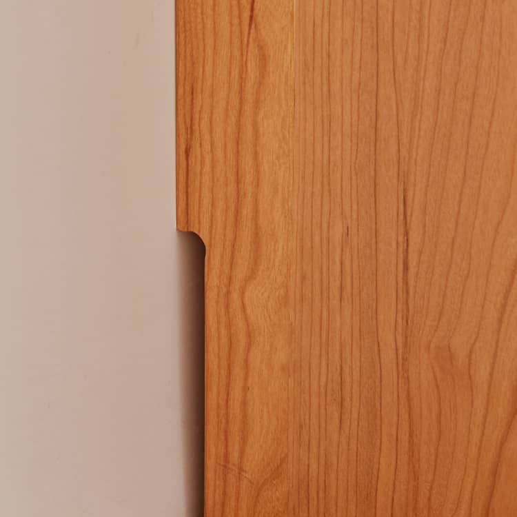 チェリー材多層板 キャビネット|高品質収納 省スペースデザイン hykmq-782