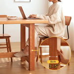 「上質なチェリー材テーブル|高級感あふれるデザイン」 hykmq-786