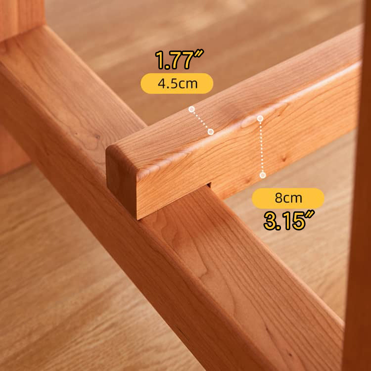 「上質なチェリー材テーブル|高級感あふれるデザイン」 hykmq-786