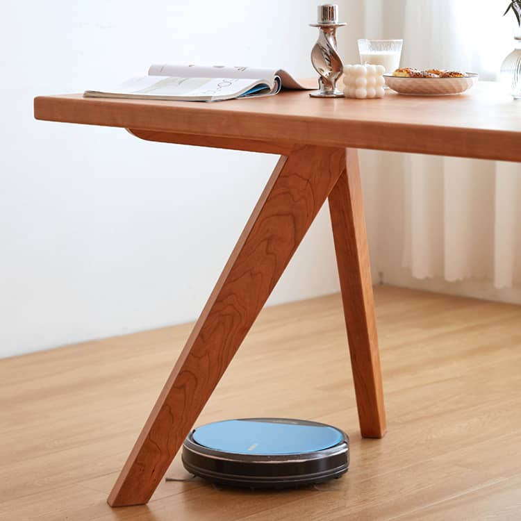 「上質なチェリー材テーブル|高級感あふれるデザイン」 hykmq-786