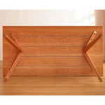 「上質なチェリー材テーブル|高級感あふれるデザイン」 hykmq-786