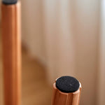 チェリー材&ウォールナットの高級スツール|エレガントなデザイン家具 hykmq-790