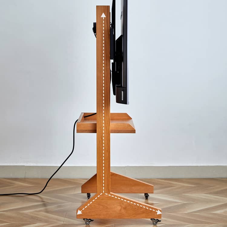 高級素材使用!オーク?チェリー?ウォールナット製テレビスタンドhykmq-793