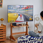 高級素材使用!オーク?チェリー?ウォールナット製テレビスタンドhykmq-793