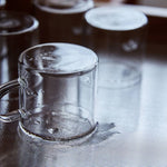 チェリー材多層板キャビネット|上質ガラス&銅仕上げ 収納家具 hykmq-795