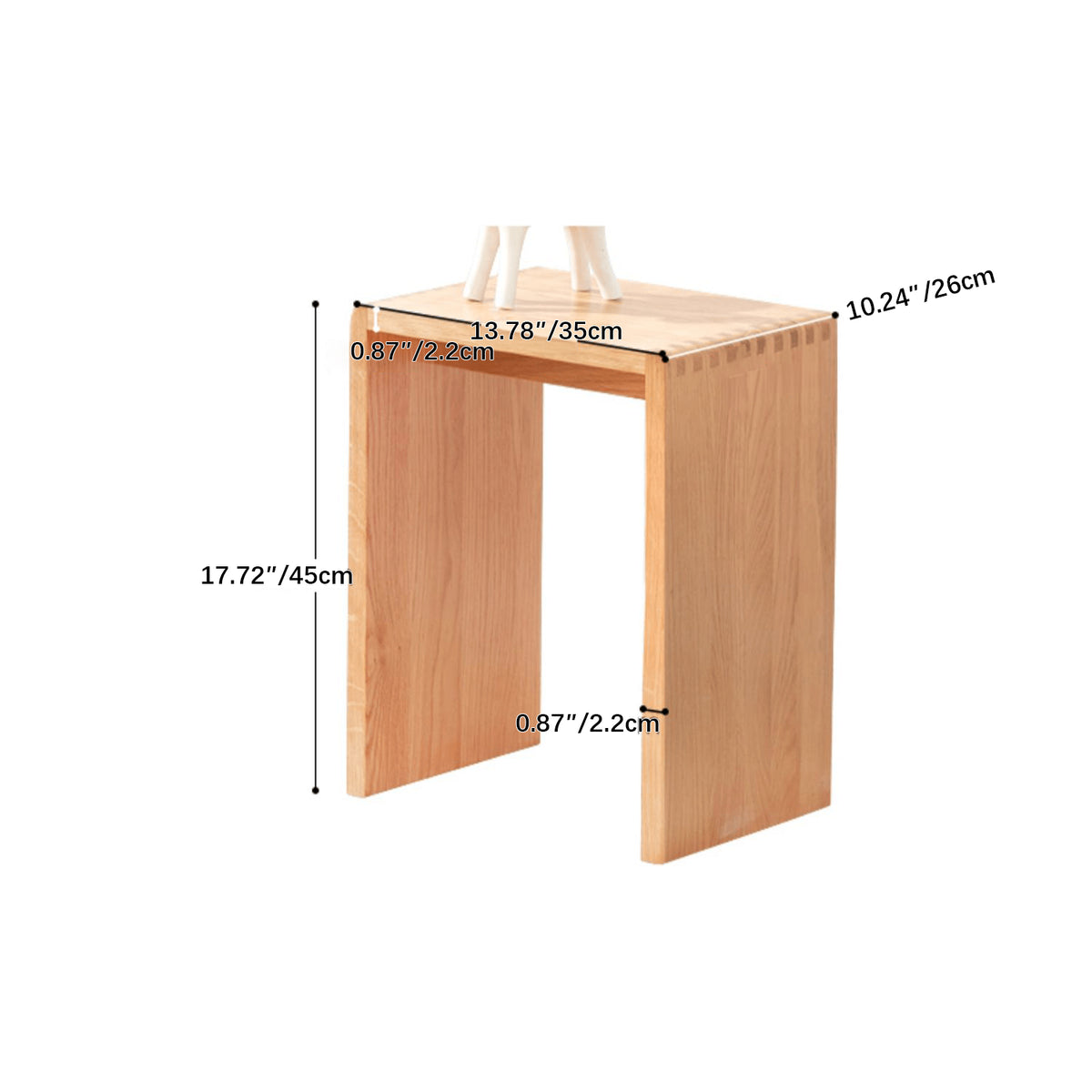 高品質オークスツール|おしゃれなデザインで快適な座り心地 hym-471