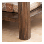 【高級感あるオーク×キリ製ナイトテーブル|シンプルでスタイリッシュなデザイン】 hym-472