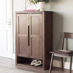 オークとキリ製キャビネット|高級感あふれる収納家具 hym-484