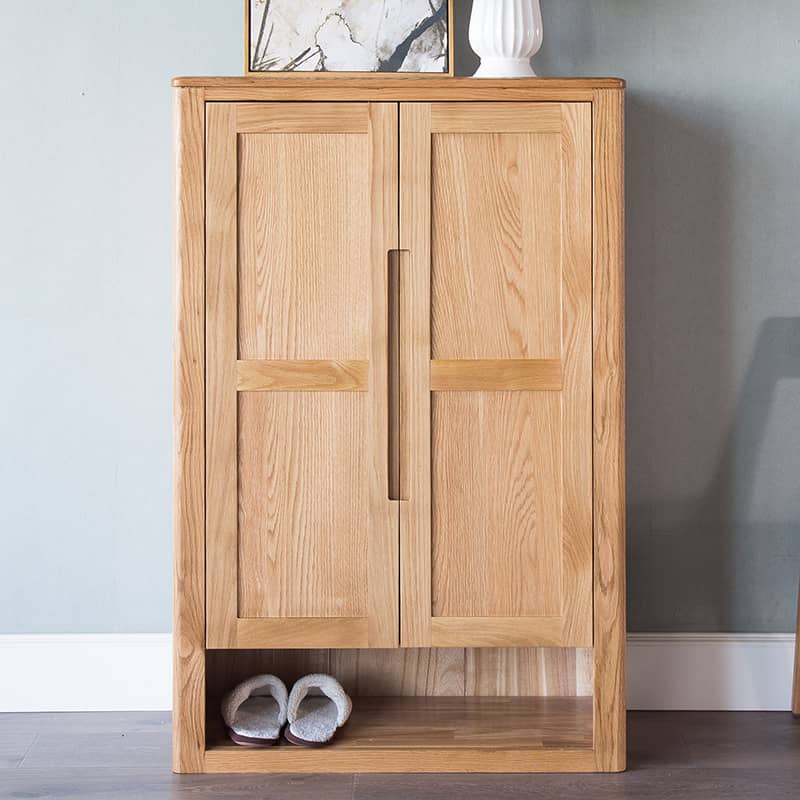 オークとキリ製キャビネット|高級感あふれる収納家具 hym-484