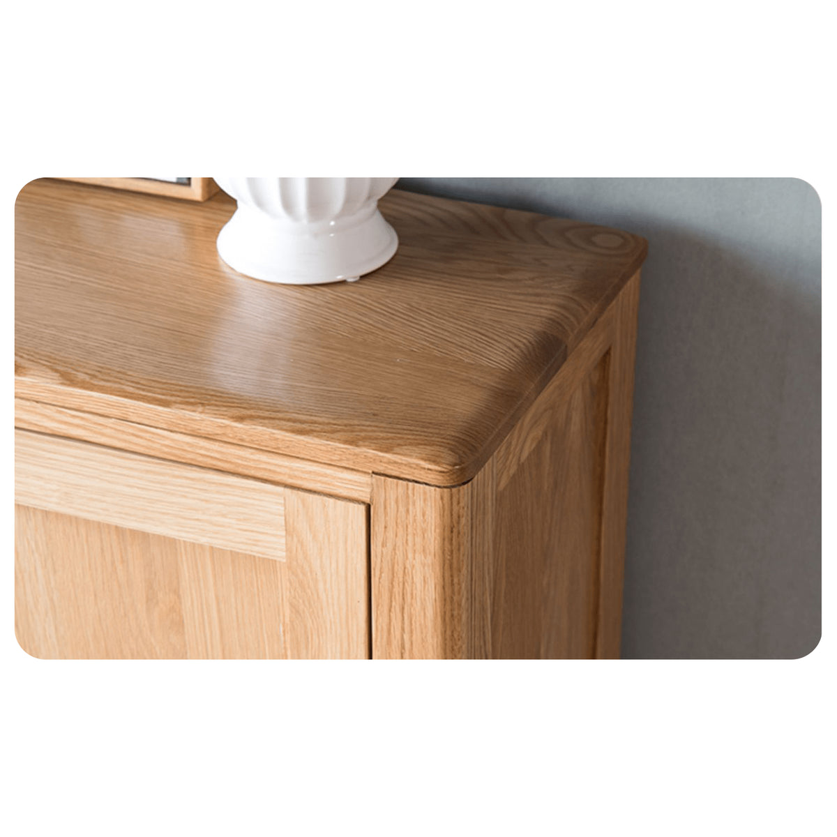 オークとキリ製キャビネット|高級感あふれる収納家具 hym-484