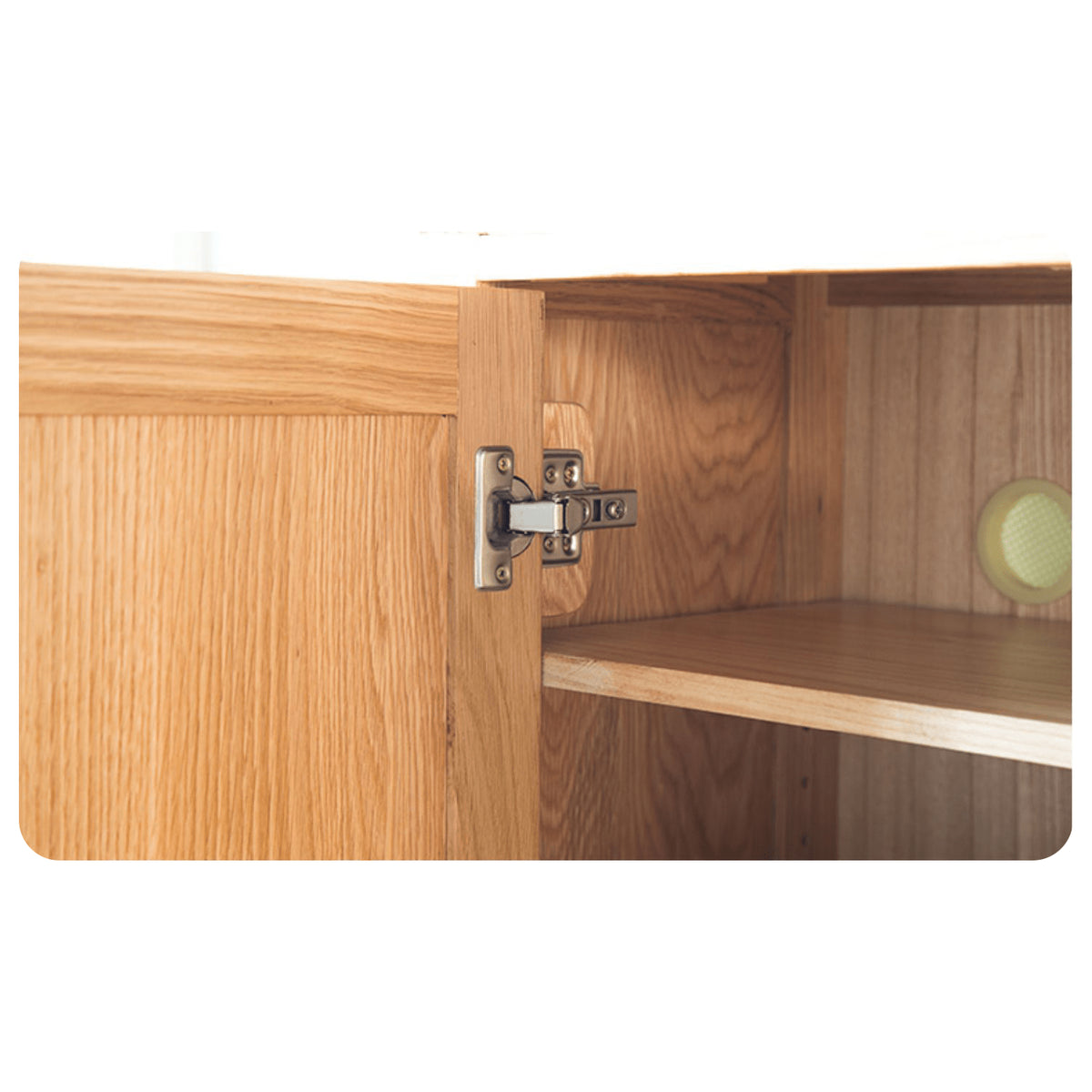 オークとキリ製キャビネット|高級感あふれる収納家具 hym-484