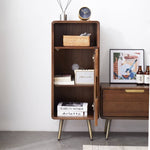 高品質ツゲ木とキリ製キャビネット | 強化ガラスドア付き! hym-486