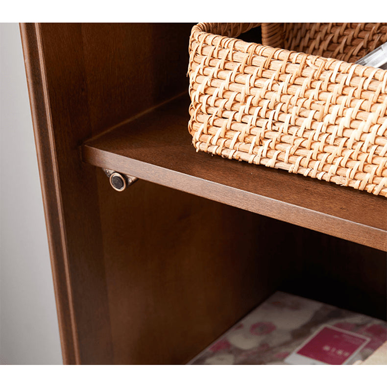 高品質ツゲ木とキリ製キャビネット | 強化ガラスドア付き! hym-486