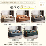 無垢材とシリコンフィル使用の高級エアレザーソファー hyt-1237