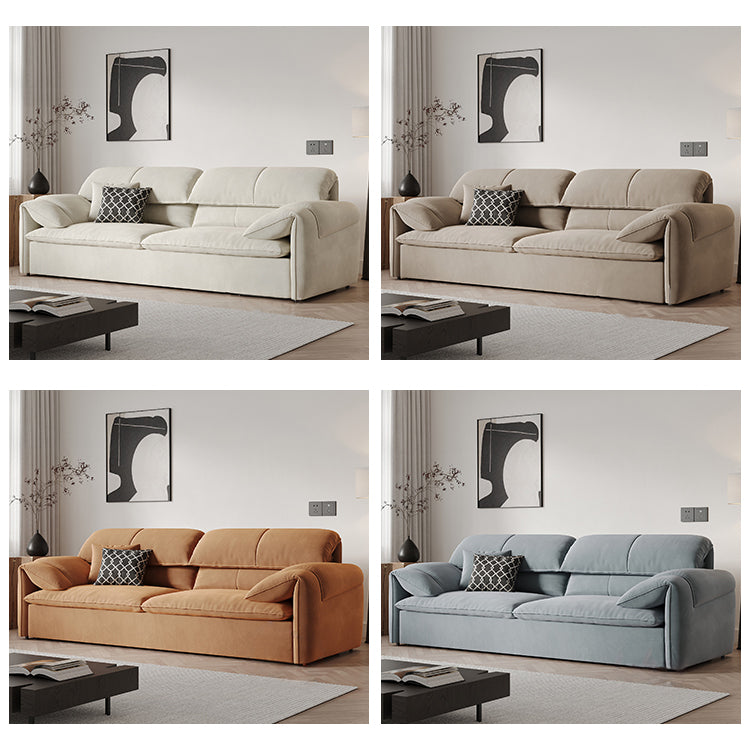 【高級無垢材使用】シリコンフィル&ダウン贅沢ソファー - 至福の座り心地 hyt-1238