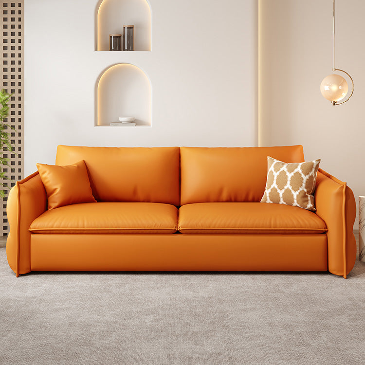 ダウン使用の多層板ソファー|高級合皮とラテックスココナッツパームで極上の座り心地 hyt-1425