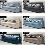 ソファー ライトグレー ダークグレー ベージュ ライトブルー ブルー ライトブラウン 綿麻 無垢材 hyt-3766