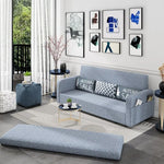 ソファー ライトグレー ダークグレー ベージュ ライトブルー ブルー ライトブラウン 綿麻 無垢材 hyt-3766