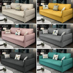 ソファー ベージュ イエロー ピンク ライトグレー ダークグレー ライトグリーン 綿麻 スチール 無垢材 hyt-3770