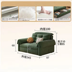 ソファー グリーン シリコンフィル 無垢材 ダウン hyt-3774
