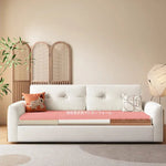 ソファー ライトグレー グレー ダークブラウン イエロー ブルー ベージュ フォグブルー オレンジ グリーン シェニール シリコンフィル パイン アッシュ材 hyt-3775