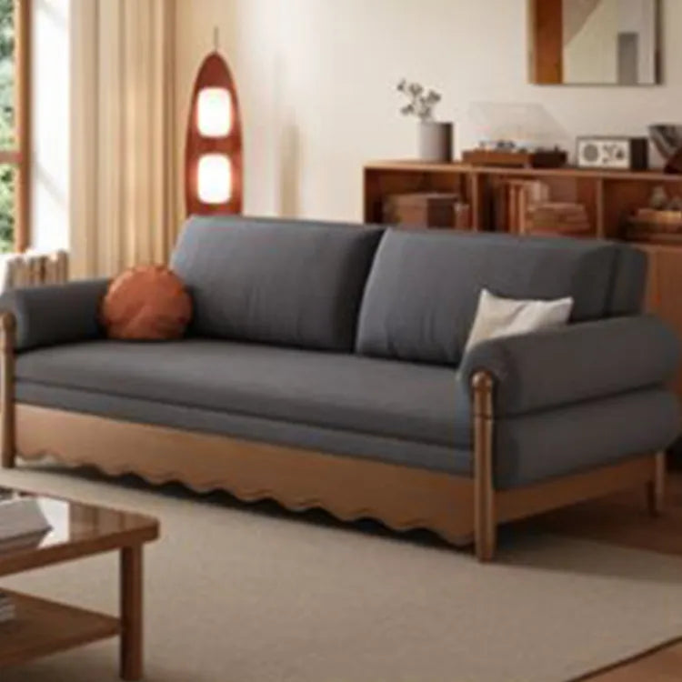 ソファー ライトグレー グレー ダークブラウン ホワイト ライトブルー オレンジ グリーン シェニール シリコンフィル アッシュ材 パイン 多層板 hyt-3776