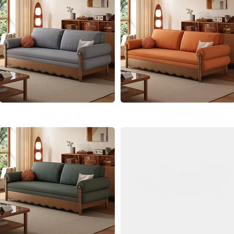 ソファー ライトグレー グレー ダークブラウン ホワイト ライトブルー オレンジ グリーン シェニール シリコンフィル アッシュ材 パイン 多層板 hyt-3776