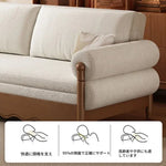 ソファー ライトグレー グレー ダークブラウン ホワイト ライトブルー オレンジ グリーン シェニール シリコンフィル アッシュ材 パイン 多層板 hyt-3776