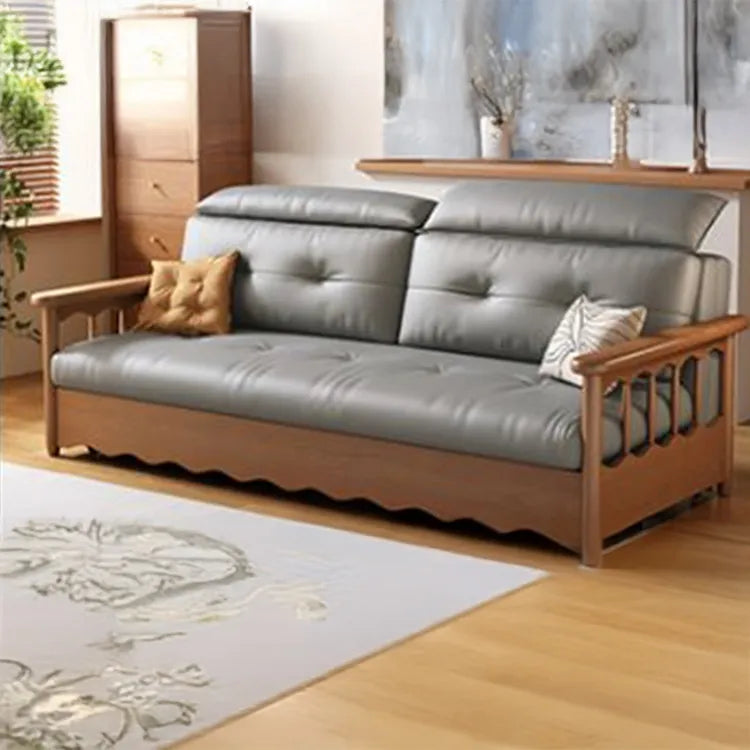 ソファー ベージュ オレンジ オレンジグリーン ライトグレー グレー ブラック グリーン ブラウン ブラウンレッド 合皮 シリコンフィル 無垢材 オーク パイン 多層板 hyt-3777