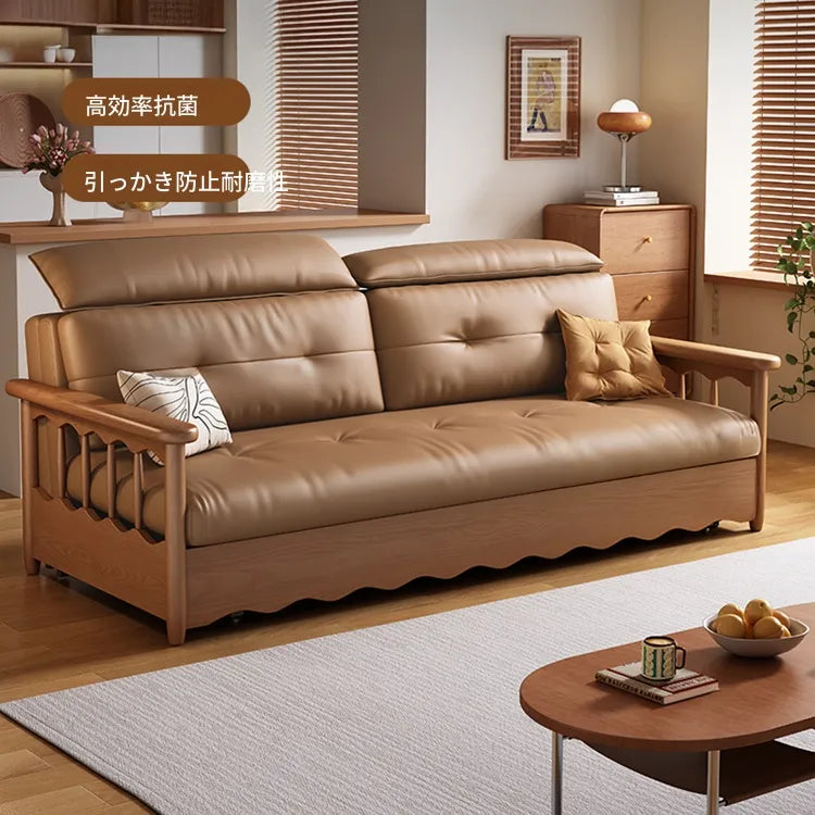 ソファー ベージュ オレンジ オレンジグリーン ライトグレー グレー ブラック グリーン ブラウン ブラウンレッド 合皮 シリコンフィル 無垢材 オーク パイン 多層板 hyt-3777